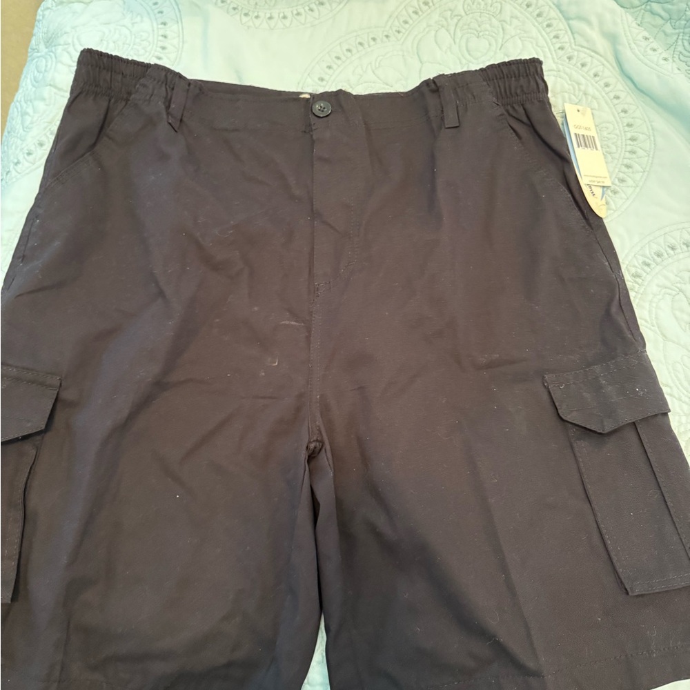 NWT High Surf Men's Black Cargo Shorts